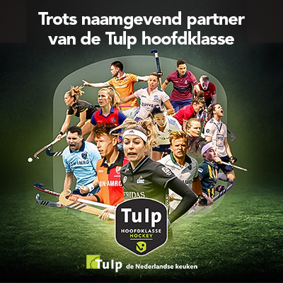 Tulp Keukens is sponsor van de Hockey Hoofdklasse Dames en Heren